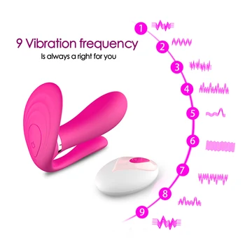 G Spot Vibrators, Dildo Valkājamas Tauriņš Biksītes Vibrators Klitora Stimulators ar Bezvadu Tālvadības Pieaugušo Seksa Rotaļlietas Sievietēm