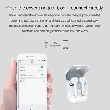 G9 Mini TWS Bluetooth Austiņas Bezvadu Austiņas Trokšņu Slāpēšanas Austiņas Spēļu Austiņu Izdevumi Bezvadu Earbuds par Xiaomi