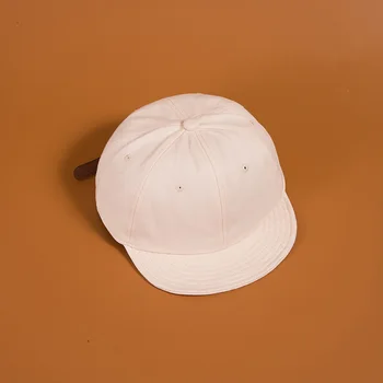 Gadījuma Beisbola Cepure Vīriešiem, Sievietēm Īsā Malām Snapback Hip Pop Sporta Cepures Tīrtoņa Krāsas Unisex Vienkāršā Elpojošs Kokvilnas Sejsegu Klp