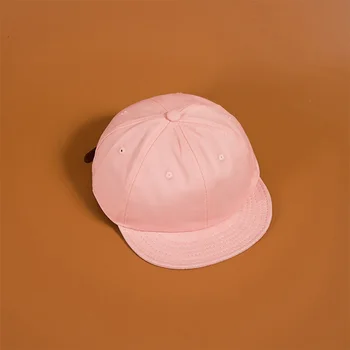 Gadījuma Beisbola Cepure Vīriešiem, Sievietēm Īsā Malām Snapback Hip Pop Sporta Cepures Tīrtoņa Krāsas Unisex Vienkāršā Elpojošs Kokvilnas Sejsegu Klp