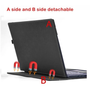Gadījumā, Lenovo ThinkPad x1 Jogas 4 Gen 14 Collu,PU Leather Folio Stand Aizsardzības Cietais Apvalks Gadījumā(Nav derīgas 1./2nd/3rd Gen)