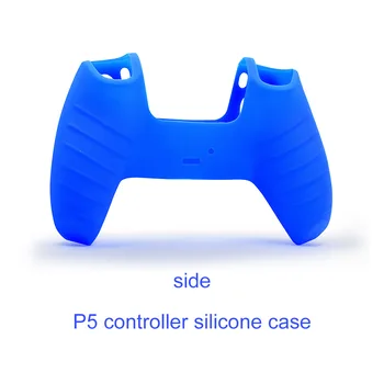 Gadījumā PS5 Mīksta Silikona Gumijas Lietu Vāku SONY Playstation 5 PS5 Kontrolieris Aizsardzības Gadījumā PS5 Gamepad