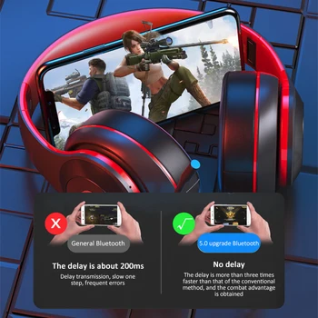 Galva Piestiprināma Spēļu Austiņu 7.1 Surround Bezvadu Bluetooth Austiņas Stereo Austiņas ar Trokšņu Slāpēšanas ar Mic par PS4/Xbox