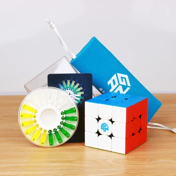 GAN356X Ciparu IPG V5 3x3x3 Magnētisko Speed Magic Cube Profesionālās GAN 356 X Twisty Puzzle Izglītojošas Rotaļlietas Bērniem