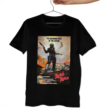 Gangsta T Krekls Mad Max Original Gangsta T-Krekls Kokvilnas 4xl Tee Vīriešu Krekls Smieklīgi Vasaras Iespiesti Tshirt