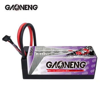 Gaoneng GNB 8500MAH 4S 15.2 V 130C Hardcase LiPo Akumulatoru Ar XT60 Savienotāji T Plug par RC Auto četras Disku RC Auto Laivu