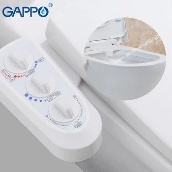 GAPPO Bidē modes tualetes podu vāku vannas bidē jaucējkrāns vienkārši tīru tualetes podu vāku bidē smidzinātājs dušas sēdeklis Y8253