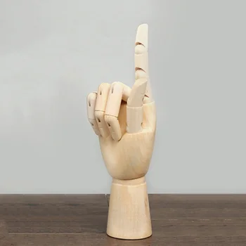 Garš koka roku zīmētas skices modelis, modelis, koka manekena roku apgleznoti kustamo daļa cilvēku mākslinieks modelis