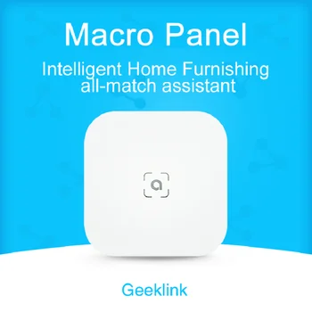Geeklink Skatuves Panelis 1 Banda Touch Skatuves Ieslēdziet Smart Home Scenārijs Kontroles Satraucoši Aparāti Atsauksmes