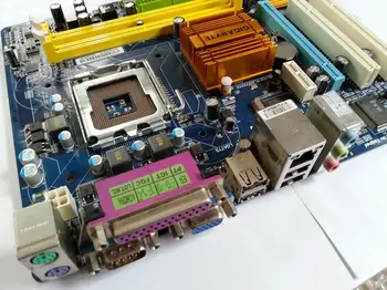 Gigabyte GA-G31M-ES2C Sākotnējā Desktop Mātesplatē LGA 775 DDR2 4GB VGA G31 IZMANTO pamatplatē