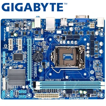 GIGABYTE GA-H61M-S1 Desktop Mātesplatē H61 Socket LGA 1155 i3 i5 i7, DDR3 16.G uATX UEFI BIOS Sākotnējā H61M-DS1 Izmantot Mainboard