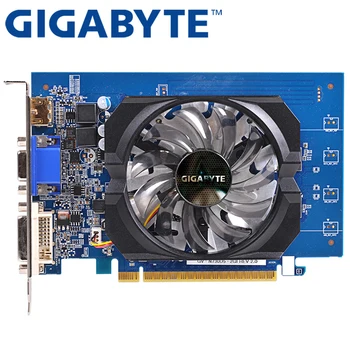 GIGABYTE Video Kartes Oriģinālu GT730 2GB GDDR5 Grafikas Kartes nVIDIA Geforce GPU, ko Izmanto spēcīgāka, nekā GT630 GT610 GT710 GT720