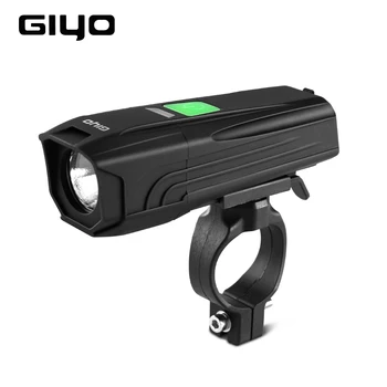 GIYO T6 LED Bike Lukturīti, USB Uzlādējams Lukturu Velosipēdu 450Lm Spēcīgu Velosipēdu Lampu Velosipēdu Gaismas Priekšā, Stūres Laternas