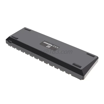 GK61 61 Taustiņu Mehāniskās Klaviatūras USB Vadu LED Backlit Ass Spēļu Mehāniskā Tastatūra Uz galda Piliens Kuģniecība