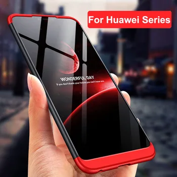 GKK Par Huawei honor 7X 8X 6X Gadījumā Godu 8.A 9 10 lite P Smart 2019 Lietā 360 Pilnīgu Aizsardzību godu 8X Max 8.C Segtu Coque
