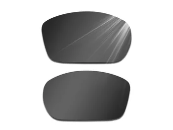 Glintbay 2 Pāri Polarizētās Saulesbrilles, Rezerves Lēcas Oakley Vārstu Jauno Stealth Black un Silver Titanium