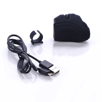 GM306B Bluetooth Bezvadu Pirkstu Peles Mini USB Lāzera Optiskajām Pelēm, Uzlādējams Kabatas Gredzenu Peles DATORU, Klēpjdatoru, Planšetdatoru