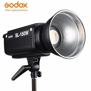 Godox SL-150W LED Godox SL150 150W Baltā Versija 5600K Studio Nepārtrauktu LED Video Gaisma Lampas Bowen Mount + Tālvadības pults