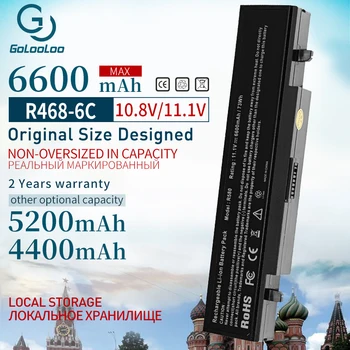 Gololoo 6600mAh Klēpjdatoru Akumulatoru Samsung AA-PB9NC6B AA-PB9NC5B AA-PB9NS6W aa pb9nc6 NP355V5C Q320 RC710 RV420 R428 RV520 RV540