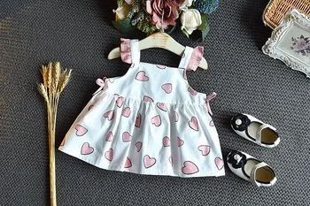 Gooporson Meiteņu Tērpiem Vasaras tauriņu Mīlestība bez Piedurknēm Top&šorti Gudrs korejas Maz Meitene Apģērbs Uzstādīt Modes Drēbes Bērniem