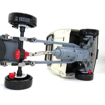 Grūti Modelis Drift Riepas, Riepa, Ritenis ar Metāla 5 mm Riteņa Rumba Hex Adapteris WPL D12 1/10 RC Kravas Auto Upgrade Daļas