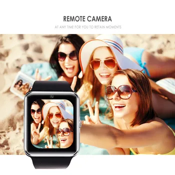 GT08 Smart Watch Pulksteņa Sinhronizācijas Iesniedzējs Atbalsta Sim TF Karte Bluetooth Android Tālrunis Smartwatch Sakausējuma Smartwatch 1yw