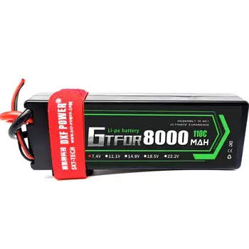 GTFDR 2GAB Lipo Akumulatoru 2S 7.4 V 7.6 V 5200mAh 6200mAh 6500mAh 8000mAh 100.C 200C 140C 280C Grafēna par RC Auto Kravas automašīnu Truggy Tvertne