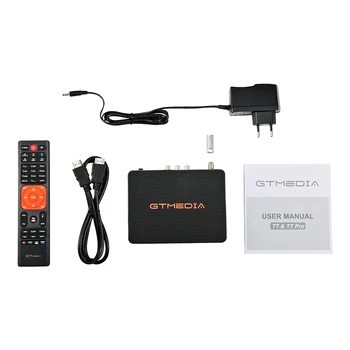 Gtmedia TT PRO DVB-T2/T/Kabeļa Uztvērēju Atbalsts H. 265 H. 264 AVS+FHD HW kodēšanas YouTube USB WIFI Dekoderi Set Top box