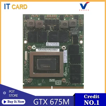 GTX675M GTX 675M GDDR5 2GB N13E-GS1-A1 Graphics Video Karti Par Dell Alienware M6700 M6800 M15X M17X R2 R3 R4 M18X R2 Testa OK