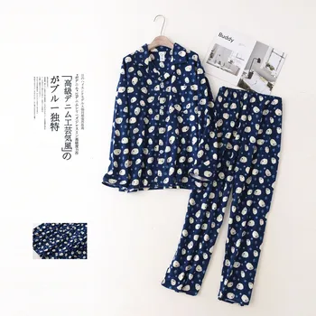 Gudrs panda pidžamas komplekti Vīriešiem sleepwear Jaunā pavasara kokvilnas gadījuma ilgtermiņa piedurknēm sleepwear pijamas hombres vīriešu pidžamas