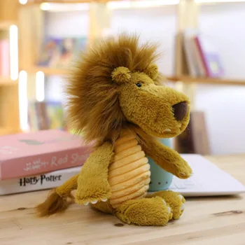Gudrs plīša rotaļlieta meža dzīvnieku Unicorn Hippo mīksta lelle paredzēta Bērniem Mīksta Lelle Mājas Dekoru Mīļākais Dzimšanas dienas Dāvana