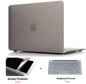 Gumijotas Plastmasas Cietu Čaumalu, Lietu Vāku Apple MacBook 12 Collu Tīklene Displejs, Modelis A1534 (Versija 2017/2016/)
