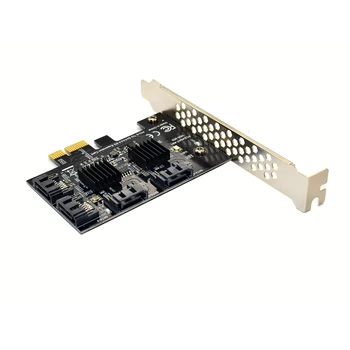 H1111Z Pievienot Uz Kartes SATA3 PCI-E/PCIE/PCI Express SATA 3 Kontroliera Reizinātājs SATA Karte/PCI Paplašināšanas E PCIE x1 SATA Portu Adapteri