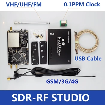 HackRF Vienu usb platforma saņemšanas signālus RTL SDR Software defined Radio 1MHz, lai 6GHz programmatūra demo valdes komplekts dongle uztvērēju