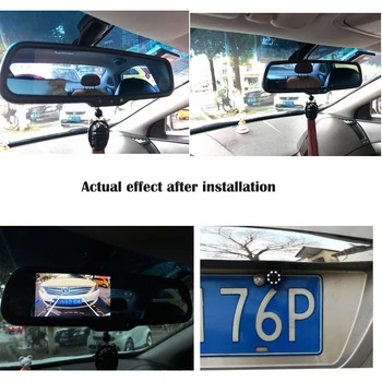 HaiSunny Bluetooth Atpakaļskata Spogulis Monitors Hyundai Honda, Toyota, Ar Dinamisku Līkni, Atpakaļskata Transportlīdzekļa Atpakaļgaitas Kamera