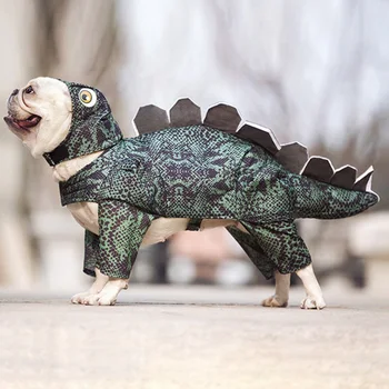 Halloween Pet Apģērbtu Dinozauru Pārveidots Kaķis, Suns Mētelis, Drēbes Pet Mētelis Mājdzīvnieki Drēbes Jaka Sunim