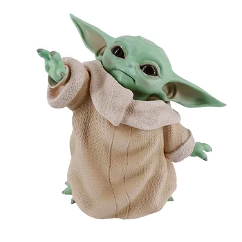 Hasbro 15cm Mandalo Star Wars Bērnu Yoda Nerātns Yoda Bērnu PVC Rīcības Lelle, Rotaļlietas Bērniem, Dāvanu