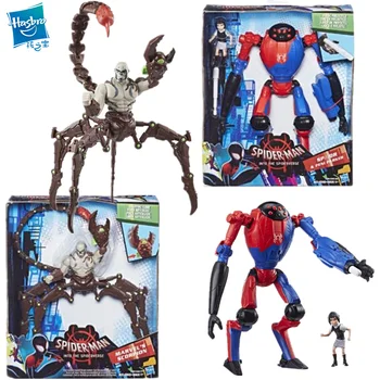 HASBRO Brīnums Avengers Leģendas Classic Supervaronis zirnekļcilvēks Scorpion Spider Robots&Peni Parke Amerikā Rīcības Fingure Modelis Rotaļlietas