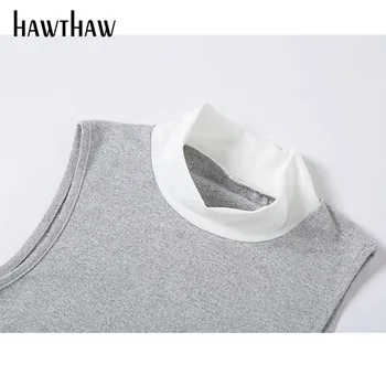 Hawthaw Sieviešu Vasaras Piedurknēm Bodycon Krāsu Bloku Raibs Iepakojums Hip Mini Kleita Sundress Ir 2021. Sieviešu Apģērbu Streetwear