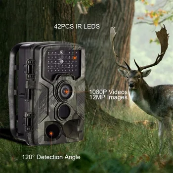 HC800A Taka Fotokameras 1080P Infrasarkanās LED Nakts Redzamības Medību Kameras Foto Lamatas Digitālo Savvaļas Kamera Scout Meža Dzīvnieku Kamera