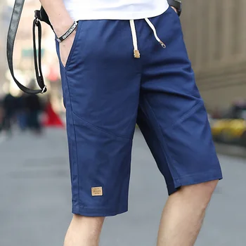 HCXY zīmolu bikses vīriešu 2020. gada Vasaras jauno Taisni Vīriešu modes kokvilnas īsās bikses-Šorti tīrtoņa Krāsu Gadījuma Pludmales Šorti vīriešiem