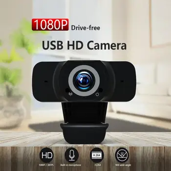 HD 1080P Kamera, Iebūvēts Mikrofons Smart Web Kameras USB Windows 2000 / XP / Win7 / Win8 / Win10/ Android TV