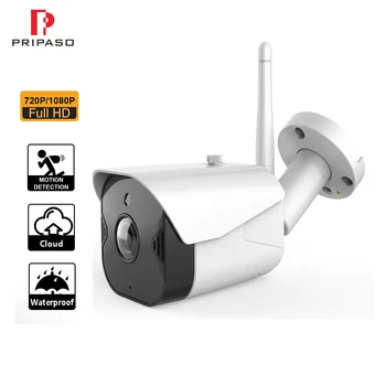 HD 1080P Wifi Bullet Kamera Mākonis Uzglabāšanas Viedo Kameru Drošības Āra Ūdensizturīgs Bezvadu Kamera Nakts Redzamības