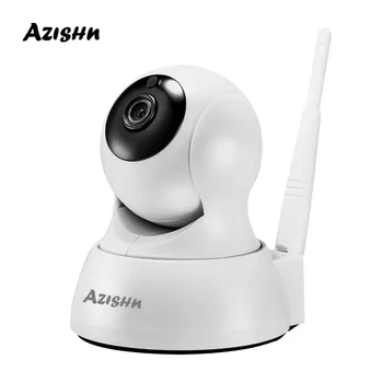 HD 720P Mājas Wi-Fi Drošības IP Kameras 1MP divvirzienu Audio Bezvadu CCTV Kamera Nakts Redzamības Baby Monitor iCsee Mini Kameras AZISHN