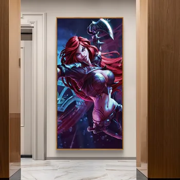 HD League of Legends tintes glezna augstums kvalitātes kanvas glezna augstums kvalitātes mājas Dekori Bērnu istabā Bez Rāmja