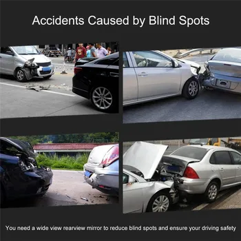 HD piesūcekni Veida Automašīnas salona Atpakaļskata Spogulis Regulējams Drošības mašīnas Bērnu Zīdaiņu Monitors Spoguļi Automašīnas Vadītāja Drošības Piederumi