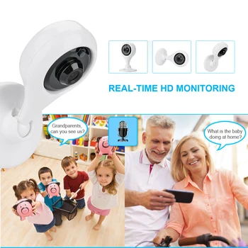 HD Wifi IP Kameras IP P2P surveillace kameras smart infrasarkano Novērošanas Kameru Mājas Drošības Tīkla VIDEONOVĒROŠANAS Kameras Baby Monitor