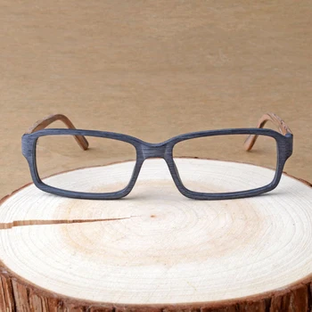 HDCRAFTER Koka Optisko Briļļu Rāmji Skaidrs, Objektīvs Recepšu Lasīšanas Brilles Rāmis Sievietēm, Vīriešiem Vintage/Retro Oculos de grau