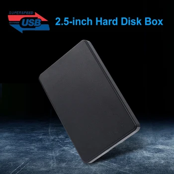 HDD Kameras 2.5 gadījumā, USB 3.0 5Gbps ātrgaitas 2.5 collu SATA Ārējie HDD Mobilo Cieto Disku Gadījumā Box чехол для hdd кейс для hdd