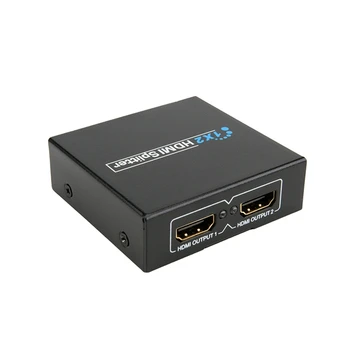HDMI Splitter 1X2 1080P HD Video ar Sn Atbalsta 3D HDMI1X2 Komutatoru HDTV, STB, DVD un Projektoru(ES SPRAUDNIS)